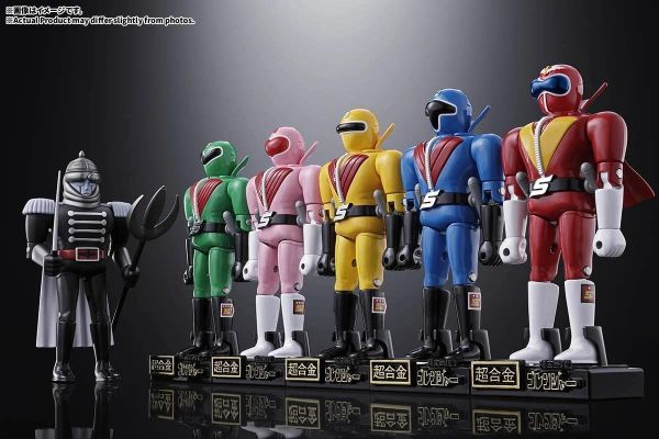 (預購) BANDAI 超合金 秘密戰隊五連者 可動完成品 20260902 BANDAI 超合金 秘密戰隊五連者 可動完成品