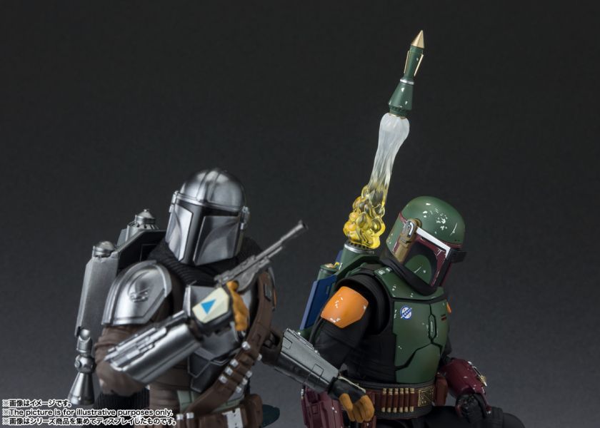 BANDAI S.H.Figuarts SHF 星際大戰 波巴費特之書 波巴費特   BANDAI S.H.Figuarts SHF 星際大戰 波巴費特之書 波巴費特  