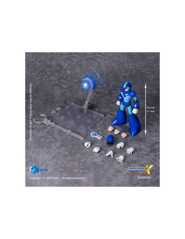 (預購) Hiya Toys 洛克人X系列 艾克斯 14.5CM EBM0168 可動完成品 20251221 Hiya Toys 洛克人X系列 艾克斯 14.5CM EBM0168 可動完成品