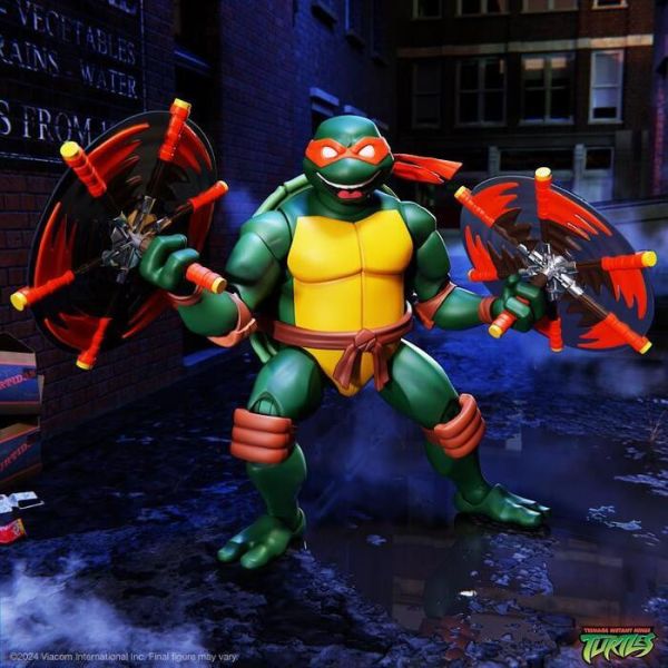 Super7 7吋 忍者龜 米開朗基羅 Wave 12 可動完成品 Super7 7吋 忍者龜 米開朗基羅 Wave 12 可動完成品
