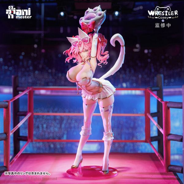 AniMester 大漫匠 1/6 綿綿喵摔跤手 凱茜 真毛絨&追視眼 PVC完成品 AniMester 大漫匠 1/6 綿綿喵摔跤手 凱茜 真毛絨&追視眼 PVC完成品