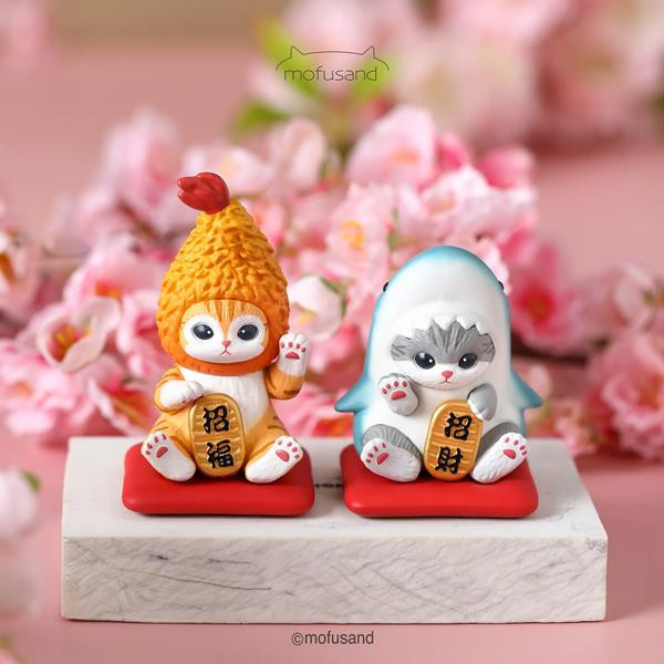 YENDAR 研達 貓福珊迪 招財公仔 鯊魚 YENDAR 研達 貓福珊迪 招財公仔 鯊魚