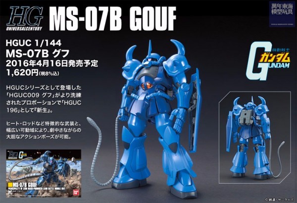 BANDAI 1/144 HGUC 196 古夫 機動戰士鋼彈 一年戰爭 組裝模型 BANDAI,1/144,HGUC,196,古夫,機動戰士,鋼彈,一年戰爭,組裝模型,