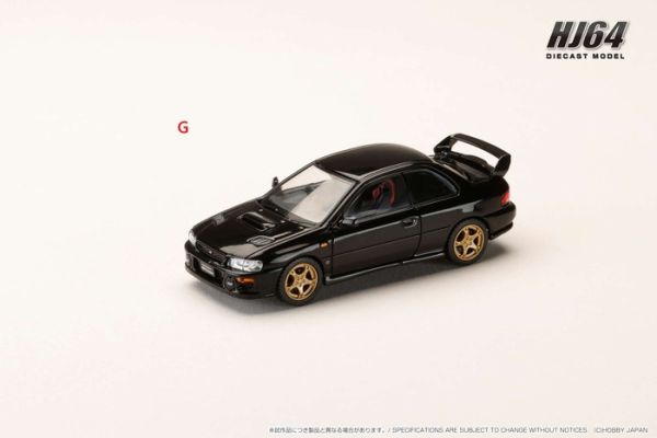 Hobby JAPAN 1/64 速霸陸 SUBARU Impreza PURE SPORTS COUPE WRX type R STi Version ⅤWR Type Front Bumper 雲母黑 HJ641079JBK Hobby JAPAN 1/64 速霸陸 SUBARU Impreza PURE SPORTS COUPE WRX type R STi Version ⅤWR Type Front Bumper 雲母黑 HJ641079JBK