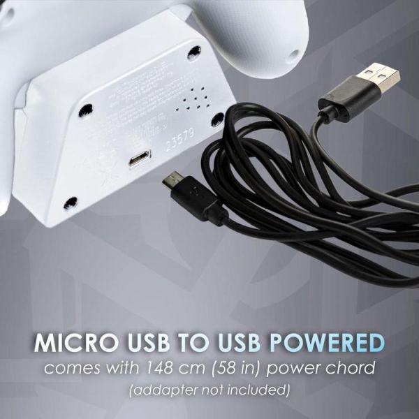 PaladoneUK PS5官方授權白色手把造型鬧鐘 PaladoneUK PS5官方授權白色手把造型鬧鐘