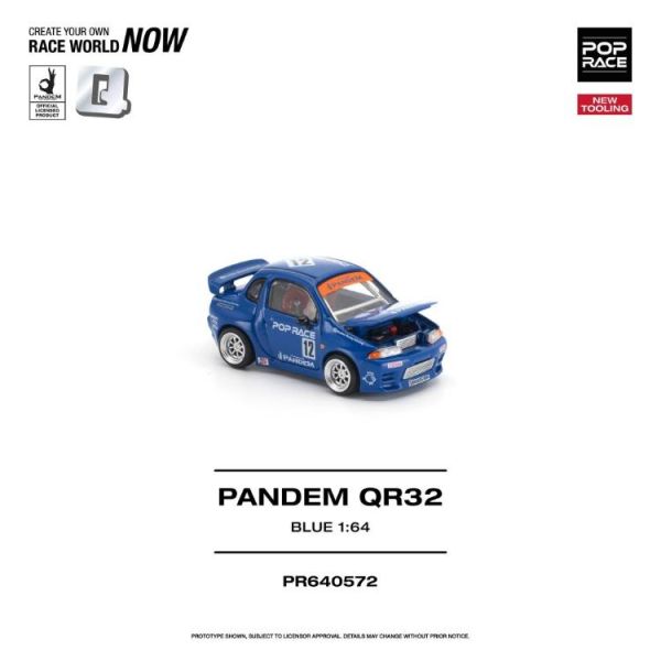 (預購) POP RACE 1/64 PANDEM QR32 BLUE PR640572 20260813 POP RACE 1/64 PANDEM QR32 BLUE PR640572
