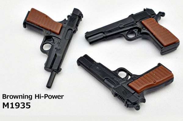 TOMYTEC 1/12 迷你武裝 LA096 白朗寧 大威力手槍 Browning High Power Type TOMYTEC 1/12 迷你武裝 LA096 白朗寧 大威力手槍 Browning High Power Type