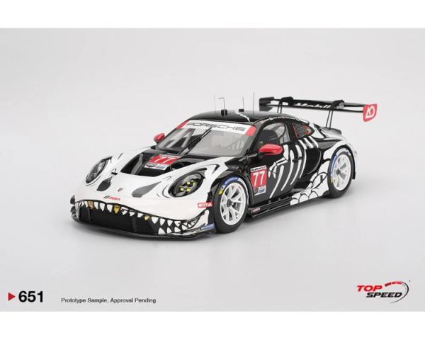 (預購) 限定 TOP SPEED 1/18 保時捷 Porsche 911 GT3 R #77 AO Racing  2025 IMSA  Petit Le Mans  暴龍 TS0651 20251029 限定 TOP SPEED 1/18 保時捷 Porsche 911 GT3 R #77 AO Racing  2025 IMSA  Petit Le Mans  暴龍 TS0651