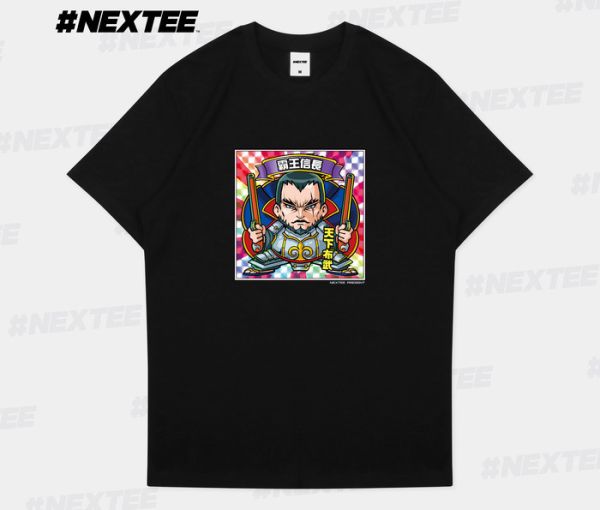 NEXTee KIRAKIRABUSI 霸王信長 短袖T恤 黑色 NEXTee KIRAKIRABUSI 霸王信長 短袖T恤 黑色