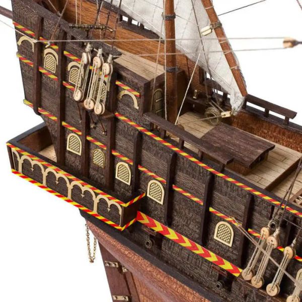 [難度:易] 西班牙OcCre奧克爾 | 金鹿號 (Golden Hind) 組裝模型 [難度:易] 西班牙OcCre奧克爾 | 金鹿號 (Golden Hind) 組裝模型
