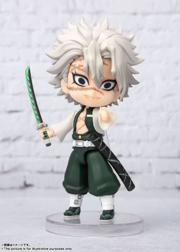BANDAI Figuarts mini 鬼滅之刃 不死川實彌 風柱 BANDAI,Figuarts mini,鬼滅之刃,不死川實彌 風柱