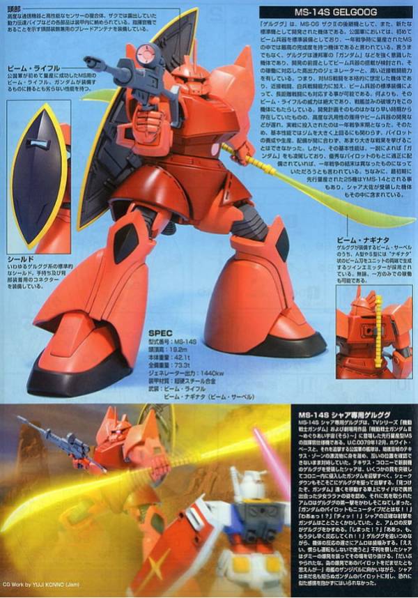 BANDAI 1/144 HGUC 070 夏亞專用蓋古克 機動戰士鋼彈 一年戰爭 組裝模型 BANDAI,1/144,HGUC,070,夏亞,專用,蓋古克,機動戰士鋼彈,一年戰爭,組裝模型,