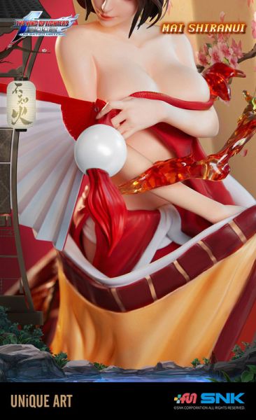 Unique art studio 1/4 格鬥天王 KOF 2002 UM 不知火舞 艷姿ver. 雕像  Unique art studio,1/4,格鬥天王,KOF,2002,UM,不知火舞 ,艷姿,ver,.,雕像, 