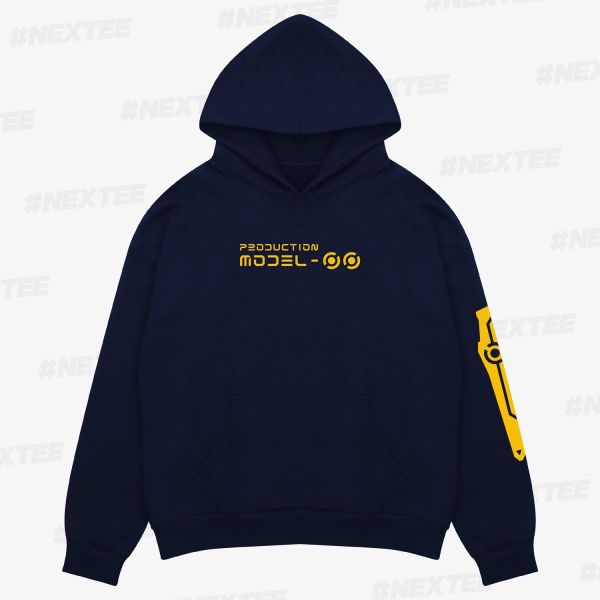 NEXTEE 翻轉模玩系列 試作00號 帽T 藍色 NEXTEE 翻轉模玩系列 試作00號 帽T 藍色