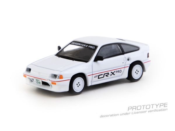 TARMAC WORKS 1/64 本田 HONDA Ballade Sports MUGEN CR-X PRO White T64G-TL058-WH TARMAC WORKS 1/64 本田 HONDA Ballade Sports MUGEN CR-X PRO White T64G-TL058-WH