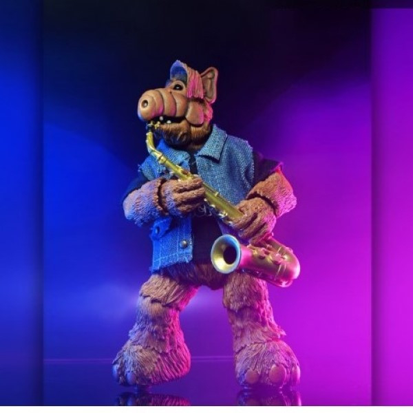 NECA 7吋 家有阿福 阿福 Born to Rock Alf 可動完成品 NECA 7吋 家有阿福 阿福 Born to Rock Alf 可動完成品