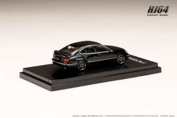 Hobby JAPAN 1/64 豐田 Toyota ARISTO V300 VERTEX EDITION 前期版 改裝式樣 黑色 HJ642030CBK Hobby JAPAN 1/64 豐田 Toyota ARISTO V300 VERTEX EDITION 前期版 改裝式樣 黑色 HJ642030CBK