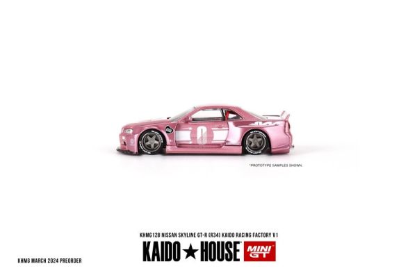 KAIDO HOUSE x MINIGT 1/64 日產 Nissan Skyline GT-R (R34) KAIDO RACING FACTORY V1 KAIDO HOUSE x MINIGT 1/64 日產 Nissan Skyline GT-R (R34) KAIDO RACING FACTORY V1