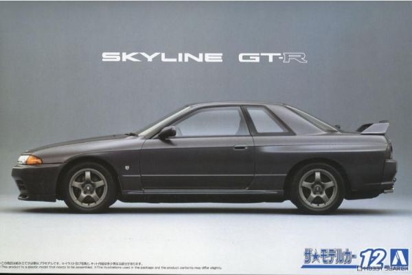 (預購) AOSHIMA 青島 1/24 #12 日產 Skyline BNR32 GT-R '89 20260609 AOSHIMA 青島 1/24 #12 日產 Skyline BNR32 GT-R '89