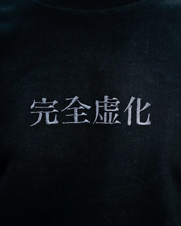 XRAGE BLEACH 死神 完全虛化 刺繡短T XRAGE BLEACH 死神 完全虛化 刺繡短T