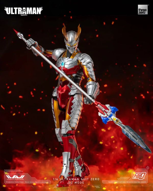 threezero FigZero 1/6 超人力霸王SUIT 傑洛 強壯日冕型 可發光式樣 機動奧特曼裝甲 可動完成品 threezero FigZero 1/6 超人力霸王SUIT 傑洛 強壯日冕型 可發光式樣 機動奧特曼裝甲 可動完成品