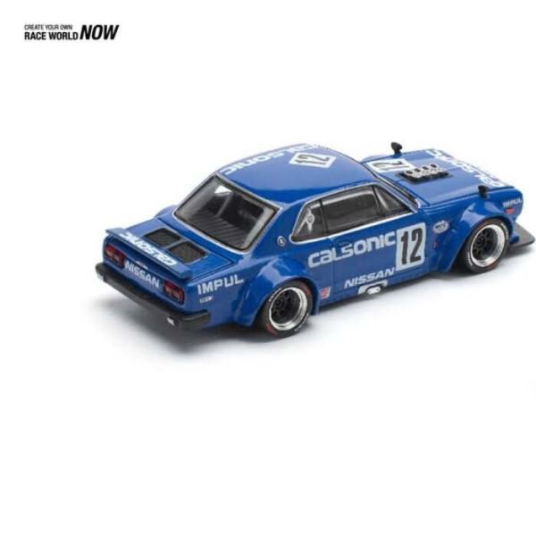 POP RACE 1/64 日產 NISSAN SKYLINE GT-R V8 DRIFT (HAKOSUKA) CALSONIC PR640114 POP RACE 1/64 日產 NISSAN SKYLINE GT-R V8 DRIFT (HAKOSUKA) CALSONIC PR640114