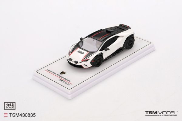 TSM MODEL 1/43 藍寶堅尼 Lamborghini  Huracán Sterrato Bianco Asopo TSM430835 TSM MODEL 1/43 藍寶堅尼 Lamborghini  Huracán Sterrato Bianco Asopo TSM430835