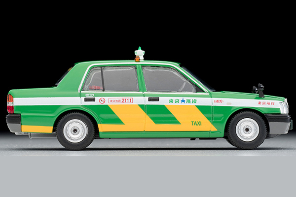 TOMYTEC 1/64 TLV-N218a 豐田 TOYOTA Crown Comfort 東京無線計程車 綠色 TOMYTEC,164,TLVN218a 豐田 TOYOTA Crown Comfort,東京無線計程車