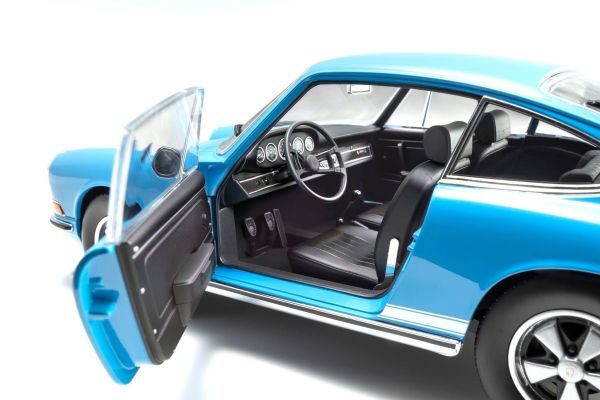 (預購) Kyosho 京商 1/18 Porsche 911S 保時捷 (象牙白黑線／水晶藍白線／巴哈馬黃) 分別販售 20261110 Kyosho 京商 1/18 Porsche 911S 保時捷 (象牙白黑線／水晶藍白線／巴哈馬黃) 分別販售