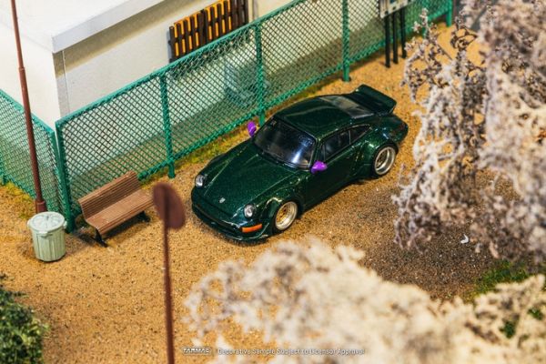 TARMAC WORKS 1/64 保時捷 Porsche RWB 964 Green T64-037-GR TARMAC WORKS 1/64 保時捷 Porsche RWB 964 Green T64-037-GR