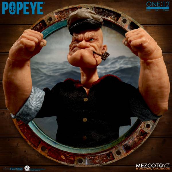 MEZCO TOYZ / ONE:12 COLLECTIVE / 大力水手 / 卜派 大力水手,卜派,MEZCO TOYZ