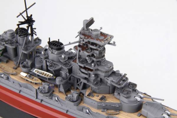 1/700 戰艦 榛名 眩暈迷彩仕樣 全艦底 FUJIMI 艦NX15EX2 日本海軍 富士美 組裝模型 艦NX15 1/700,艦NX,NEXT,日本海軍,戰艦,榛名,雷伊泰灣海戰,捷一號作戰,1944,