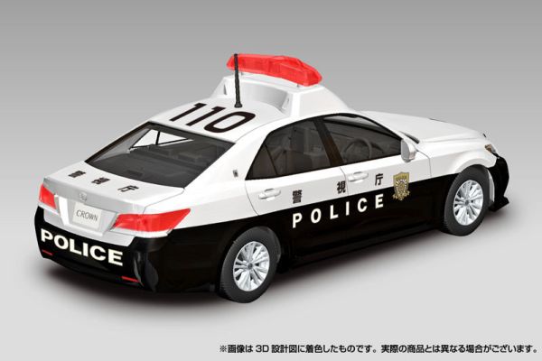[免上色 免膠水] AOSHIMA 青島 1/32 輕套件 Snap Kit 01-PC 豐田 皇冠巡邏車 組裝模型 [免上色 免膠水] AOSHIMA 青島 1/32 輕套件 Snap Kit 01-PC 豐田 皇冠巡邏車 組裝模型