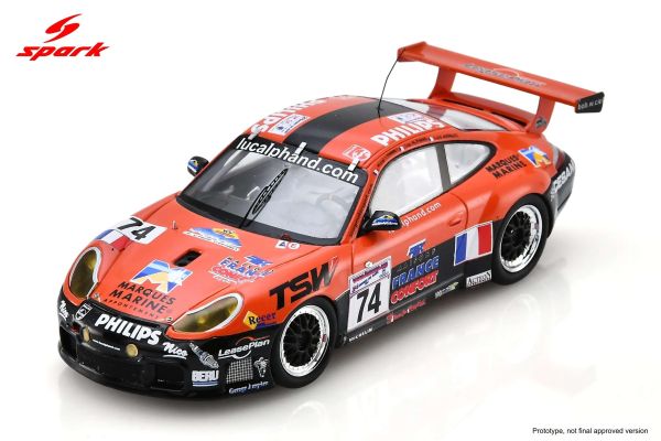 (預購) SPARK 1/43 保時捷 Porsche 996 GT3-R No.74 17th Le Mans 24H 2001 20261105 SPARK 1/43 保時捷 Porsche 996 GT3-R No.74 17th Le Mans 24H 2001