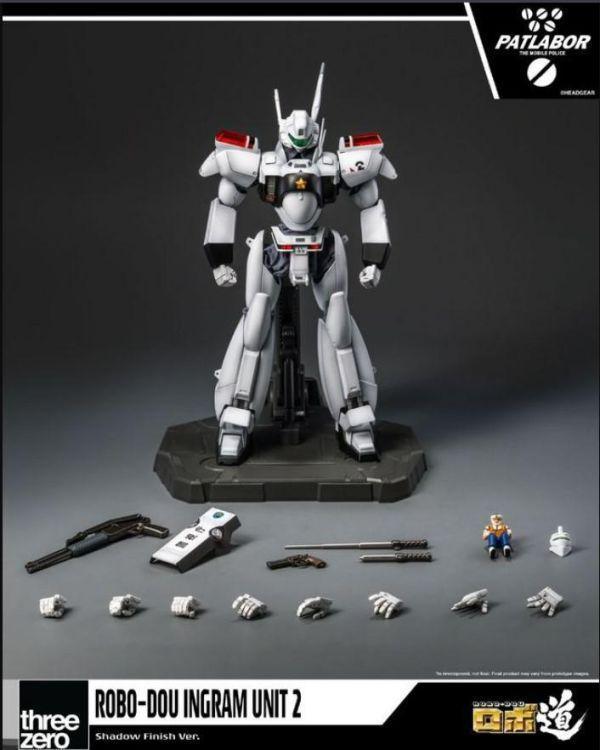 (預購) threezero ROBO-DOU 機動警察 英格拉姆 2號機 明暗塗裝版 23cm 3Z10956W0 20260825 threezero ROBO-DOU 機動警察 英格倫2號機 明暗塗裝版 23cm 3Z10956W0