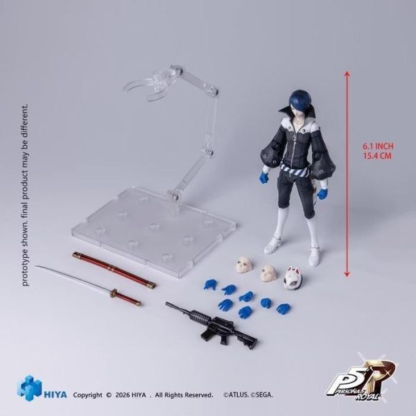 (預購) HIYA TOYS 海雅 1/12 E.B.S. 女神異聞錄5 皇家版 Fox  EBP0380可動完成品 20260924 HIYA TOYS 海雅 1/12 E.B.S. 女神異聞錄5 皇家版 Fox  EBP0380可動完成品