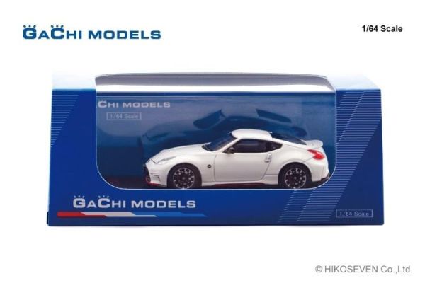 (預購) GACHI MODELS 1/64 日產 Nissan Fairlady Z nismo (Z34) 2014 Brilliant White Pearl 珍珠白 GM64002WH 20260615 GACHI MODELS 1/64 日產 Nissan Fairlady Z nismo (Z34) 2014 Brilliant White Pearl 珍珠白 GM64002WH