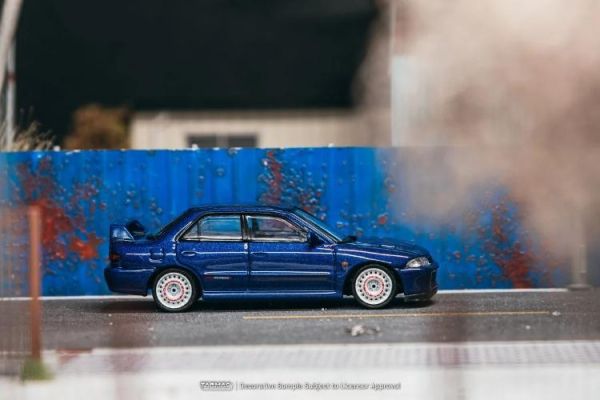 (預購) TARMAC WORKS 1/64 三菱 GLOBAL64 Mitsubishi Lancer GSR Evolution II Blue T64G-049-BL 20260426 TARMAC WORKS 1/64 三菱 GLOBAL64 Mitsubishi Lancer GSR Evolution II Blue T64G-049-BL