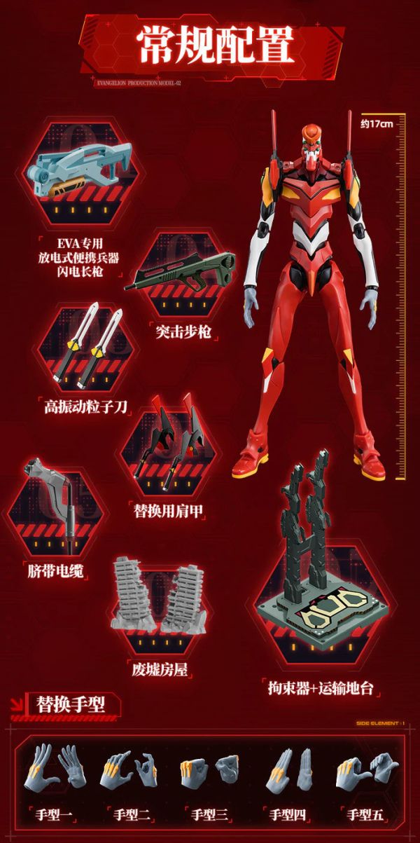 Blokees Figures 布魯可 新世紀福音戰士 EVA 二號機 傳奇版 組裝模型 Blokees Figures 布魯可 新世紀福音戰士 EVA 二號機 傳奇版 組裝模型