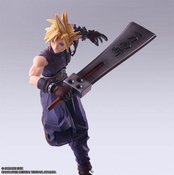 SQUARE ENIX BRING ARTS 最終幻想7 太空戰士7 FF7 克勞德 Hardedge 一刀兩斷 可動完成品 SQUARE ENIX BRING ARTS 最終幻想7 太空戰士7 FF7 克勞德 Hardedge 一刀兩斷 可動完成品