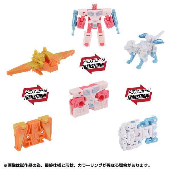 (預購) TAKARATOMY 代理版 變形金剛 Kiss Players 磁帶金剛套組 Rosanna & Sundor & Glit 20261028 TAKARATOMY 代理版 變形金剛 Kiss Players 磁帶金剛套組 Rosanna & Sundor & Glit