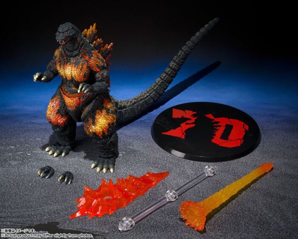 BANDAI S.H.MonsterArts 哥吉拉 1995 紅蓮哥吉拉 70周年特別記念Ver. 可動完成品 BANDAI S.H.MonsterArts 哥吉拉 1995 紅蓮哥吉拉 70周年特別記念Ver. 可動完成品