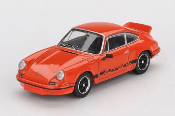 (預購) MINIGT 1/64 保時捷 Porsche 911 Carrera RS 2.7 Tangerine with Black Livery LHD MGT01142-L 20251016 MINIGT 1/64 保時捷 Porsche 911 Carrera RS 2.7 Tangerine with Black Livery LHD MGT01142-L