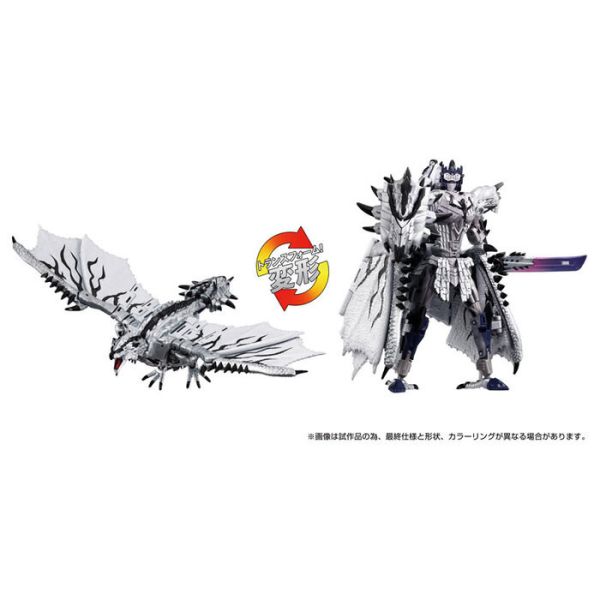 TAKARATOMY 魔物獵人×變形金剛 銀火龍柯博文 Prime 可動完成品 TAKARATOMY 魔物獵人×變形金剛 銀火龍柯博文 Prime 可動完成品