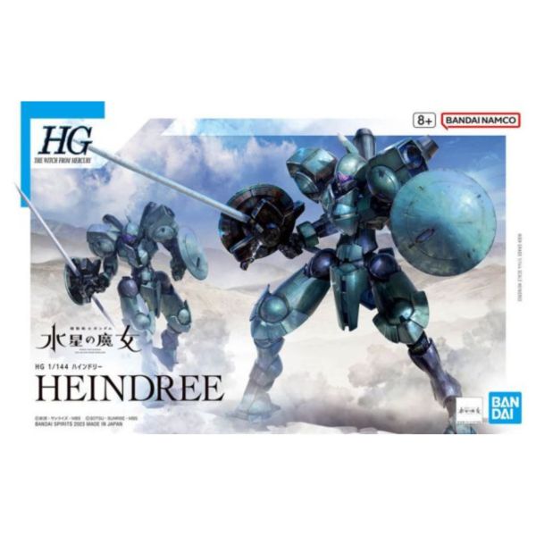 BANDAI 1/144 HG TWFM 016 海因德利 機動戰士鋼彈 水星的魔女 組裝模型 BANDAI,1/144,HG,TWFM,016,海因德利,機動戰士,鋼彈 ,水星的魔女,組裝模型,