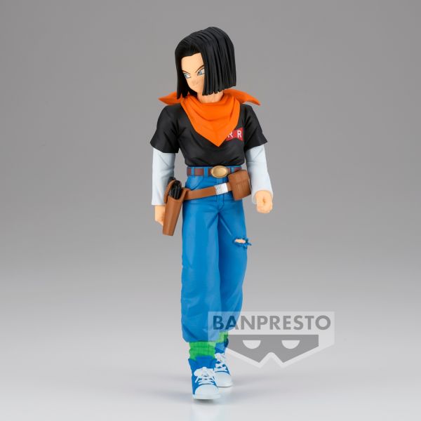 BANPRESTO 景品 SOLID EDGE WORKS THE出陣 七龍珠Z 人造人17號 BANPRESTO 景品 SOLID EDGE WORKS THE出陣 七龍珠Z 人造人17號