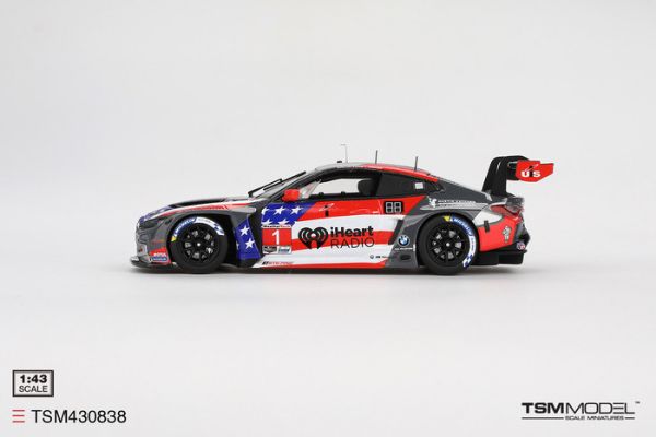 TSM MODEL 1/43 寶馬 BMW M4 GT3 #1 Paul Miller Racing 2024 IMSA Watkins Glen TSM430838 TSM MODEL 1/43 寶馬 BMW M4 GT3 #1 Paul Miller Racing 2024 IMSA Watkins Glen TSM430838