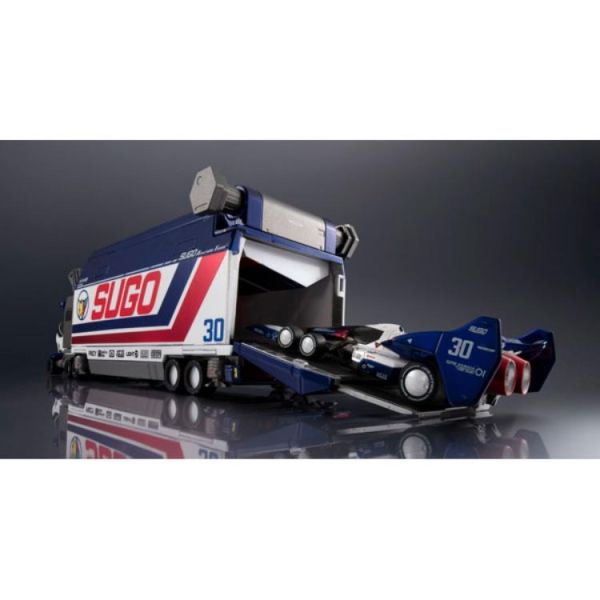 (預購) [標準版] MEGAHOUSE C.F.C Heritage Edition DX 閃電霹靂車SUGO 車隊運輸維修車 10V5000 -L.E 20260413 [標準版] MEGAHOUSE C.F.C Heritage Edition DX 閃電霹靂車SUGO 車隊運輸維修車 10V5000 -L.E