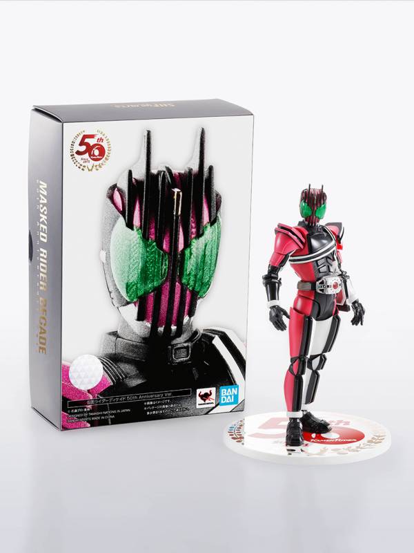 BANDAI S.H.Figuarts SHF 真骨彫製法 假面騎士DECADE 50th Anniversary Ver. BANDAI,S.H.Figuarts,SHF,真骨彫製法,假面騎士,DECADE,50th Anniversary Ver.,