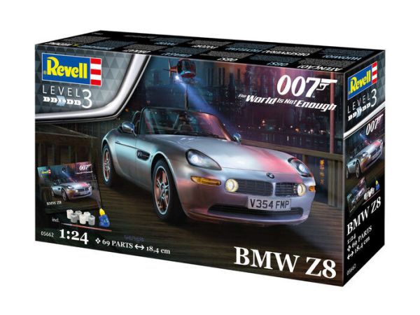 Revell 1/24 寶馬 BMW Z8 007縱橫天下 組裝模型 Revell 1/24 寶馬 BMW Z8 007縱橫天下 組裝模型